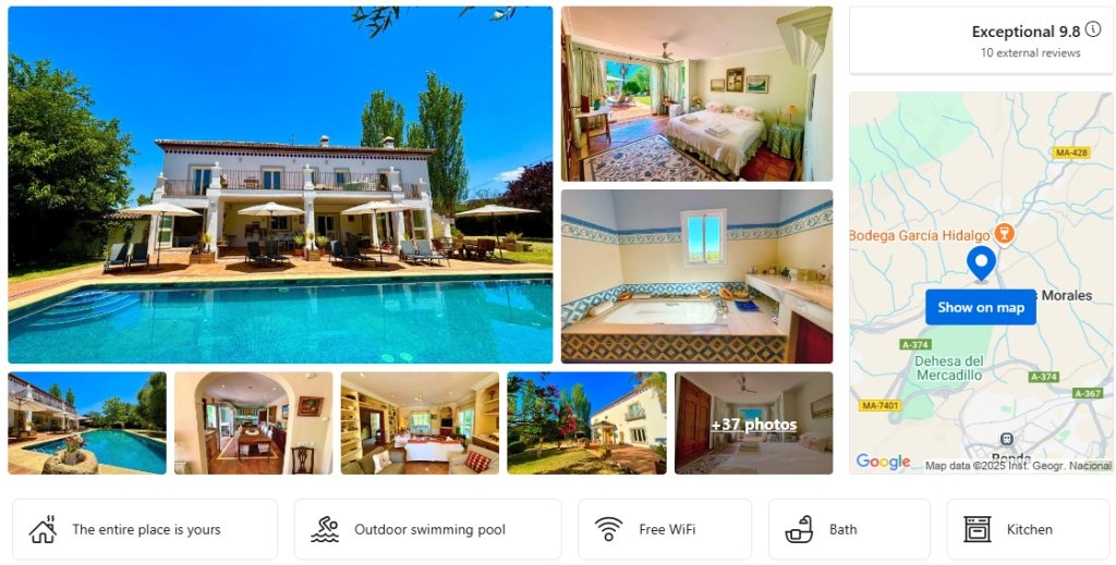 Finca Maridadi County House in Ronda