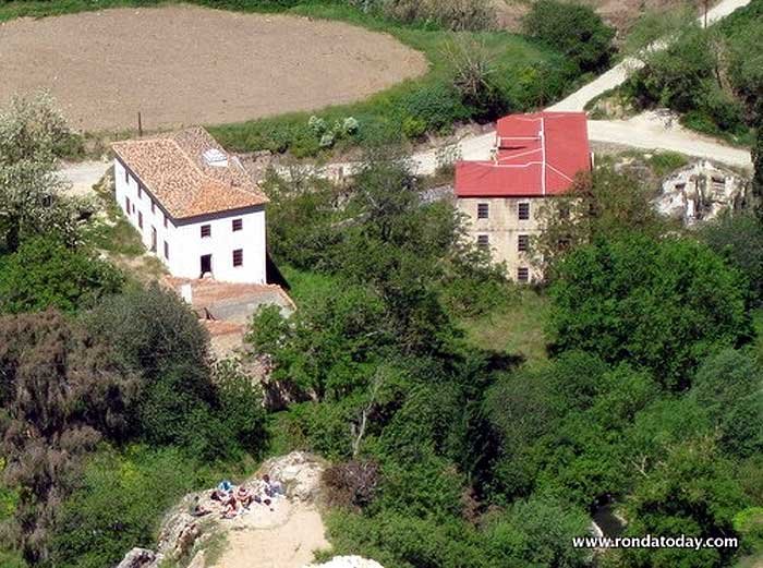 Illegal building in Ronda, Spain