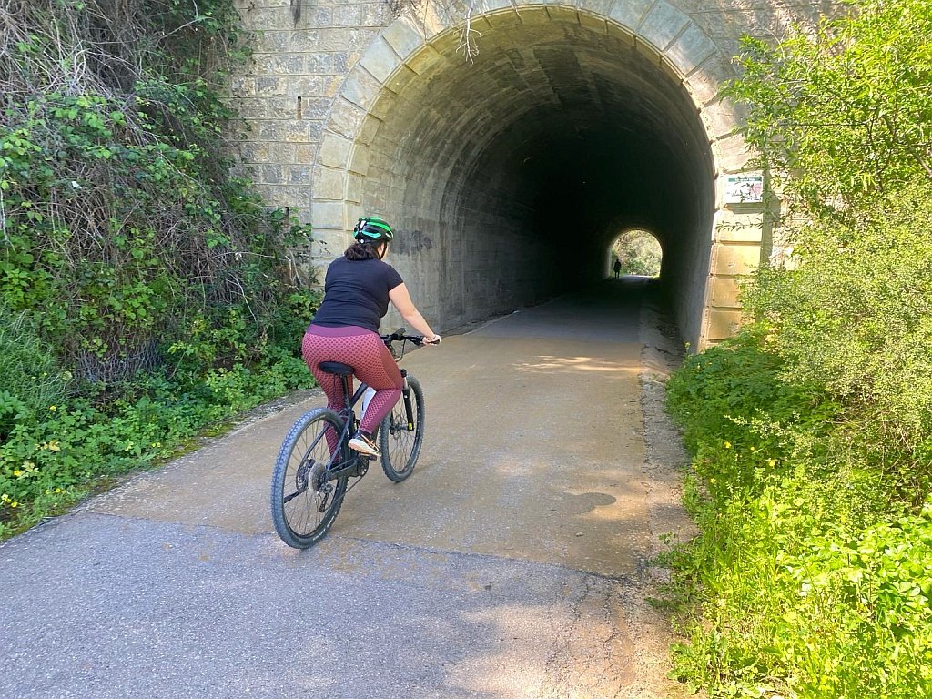 Cycling on the Via Verde
