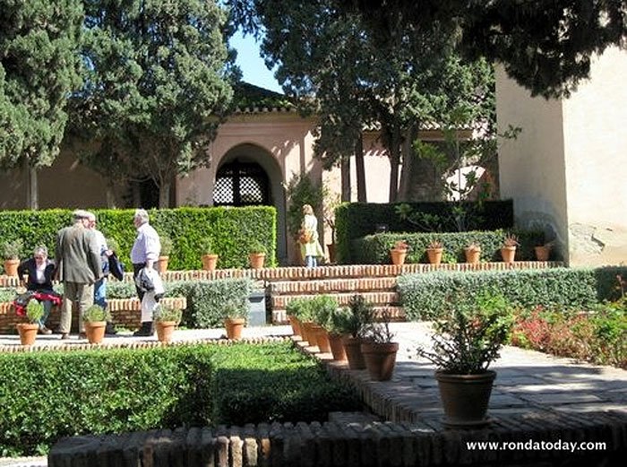 Alcazaba fortress in Malaga