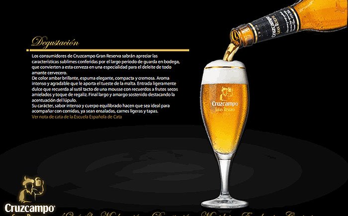 Cruzcampo beer