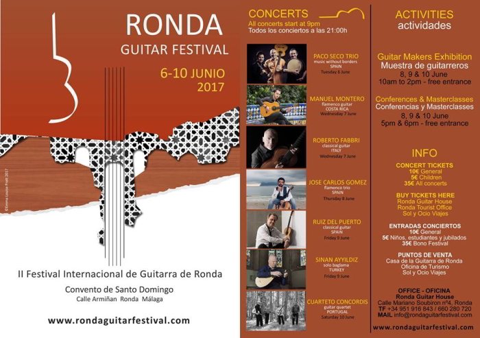 Ronda Guitar Festival 2017