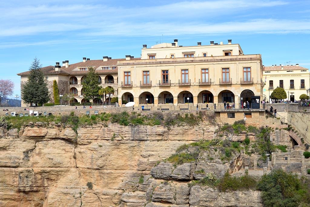 Ronda Parador from the Puente Nuevo