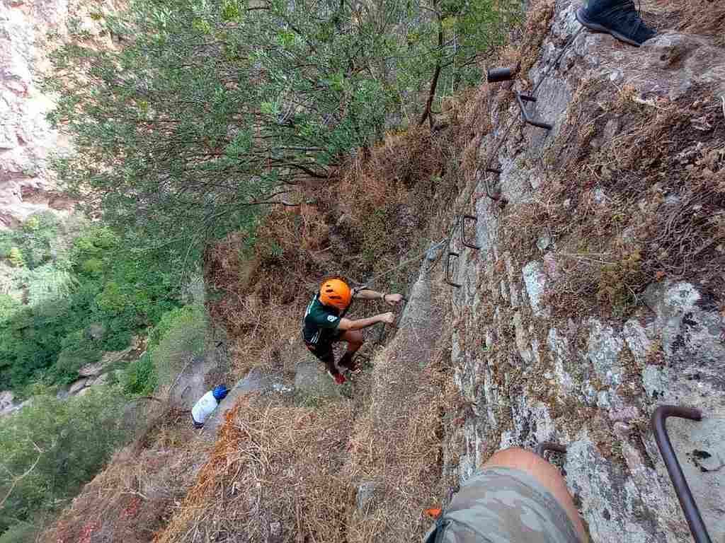 Guided climbing in Ronda