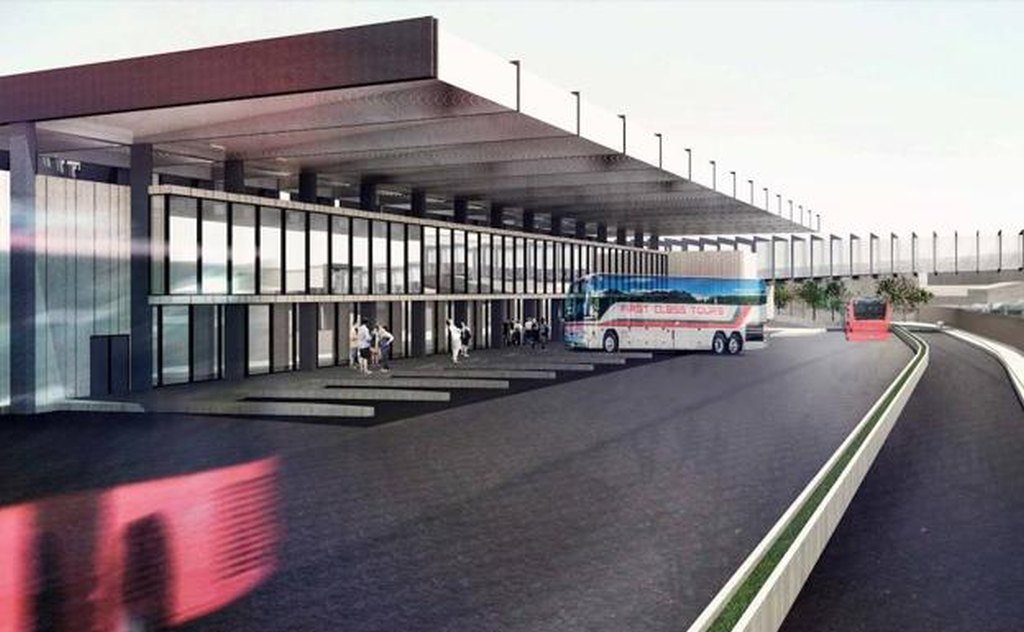 The new bus station in Ronda
