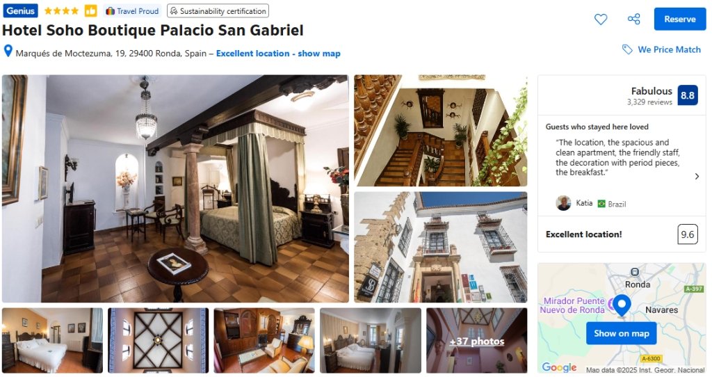 Hotel Soho Boutique Palacio San Gabriel