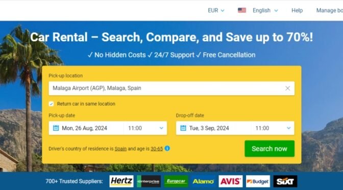 Exploring Andalusia: Renting a Car to Travel from Malaga, Seville, and Jerez Airports to Ronda