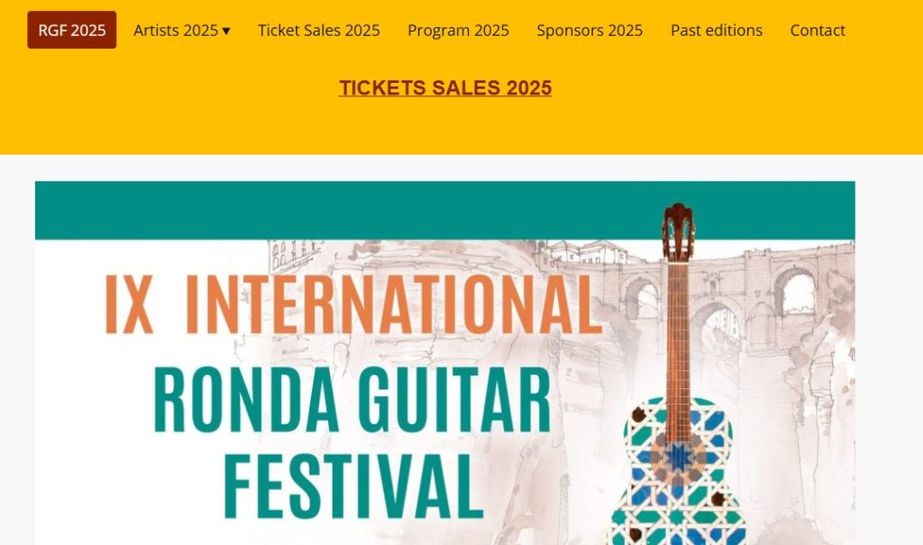 Ronda Guitar Festival 2025