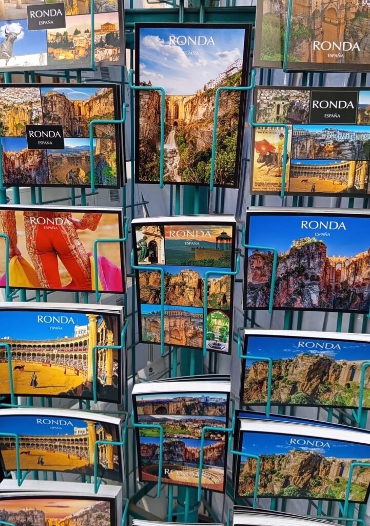 Gift shopping in Ronda