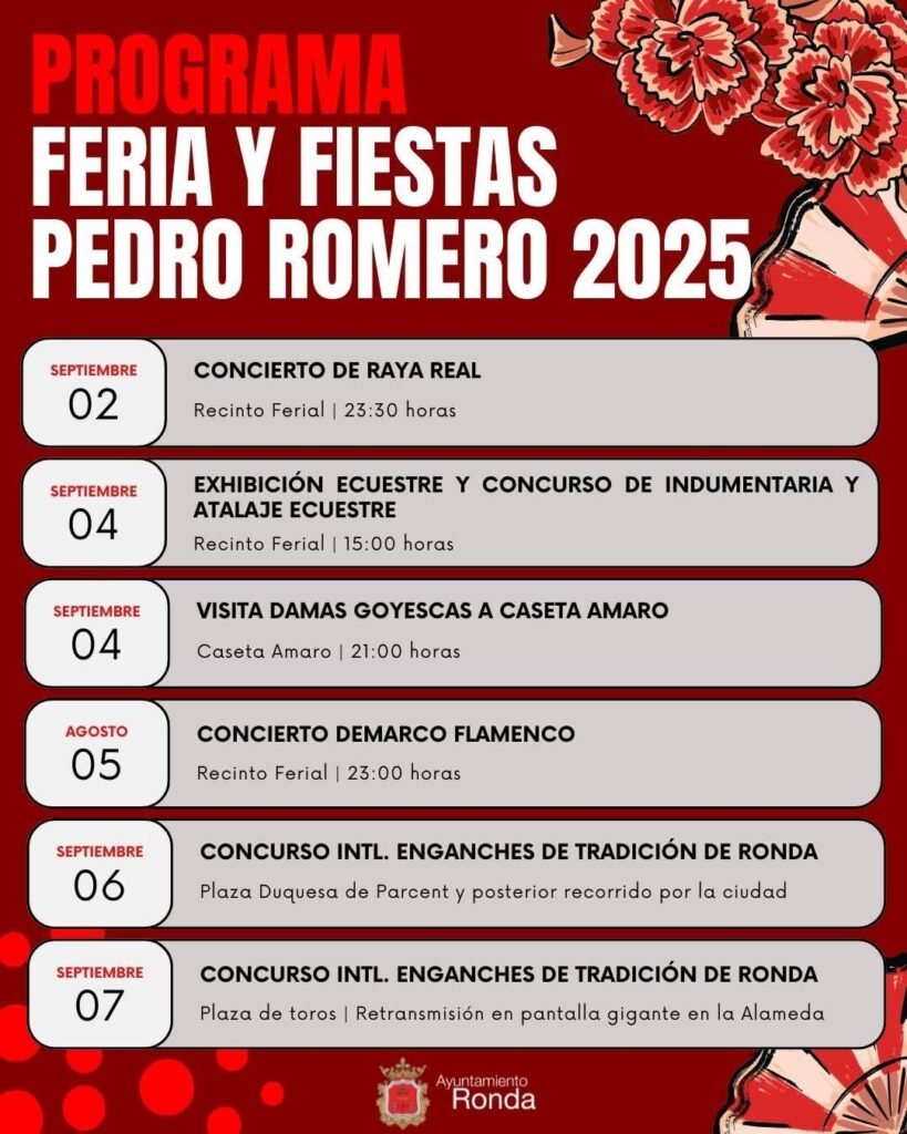 Feria Pedro Romero Ronda 2025