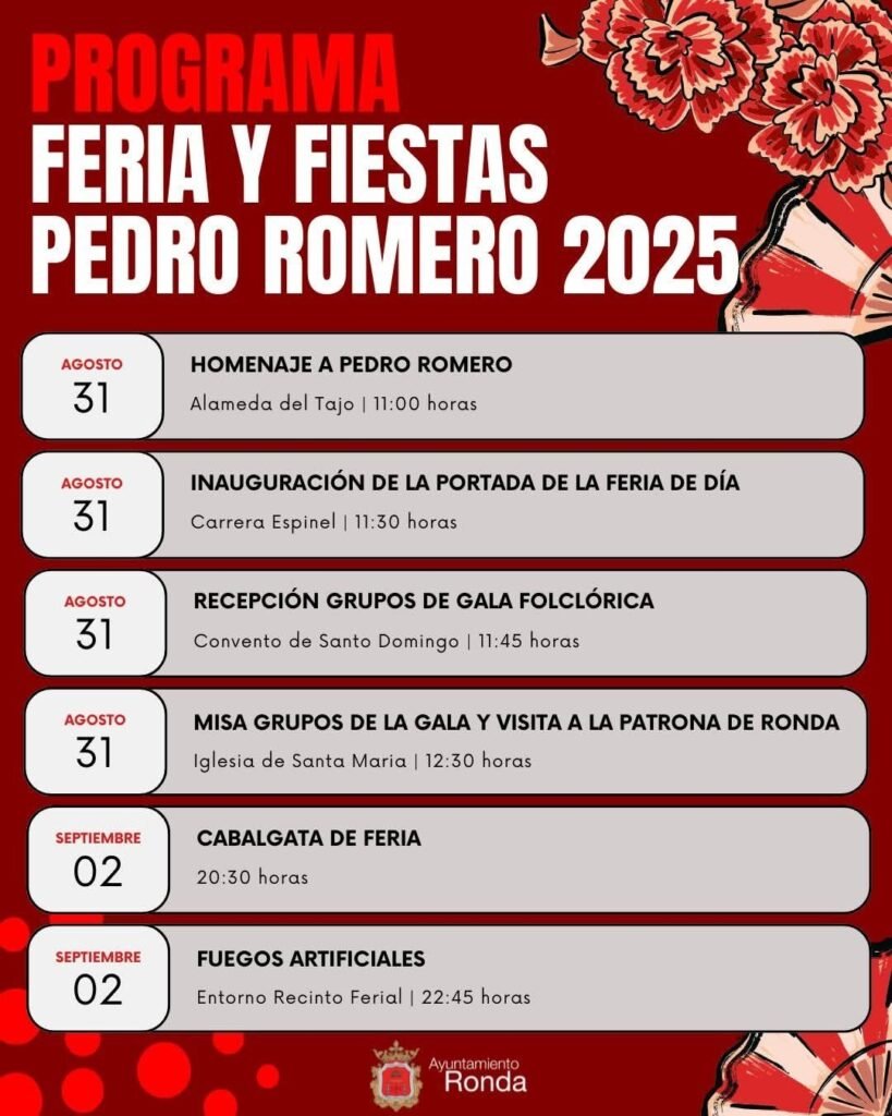 Feria Pedro Romero Ronda 2025