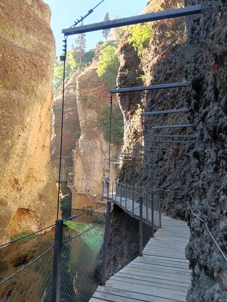 Camino del desfiladero in Ronda