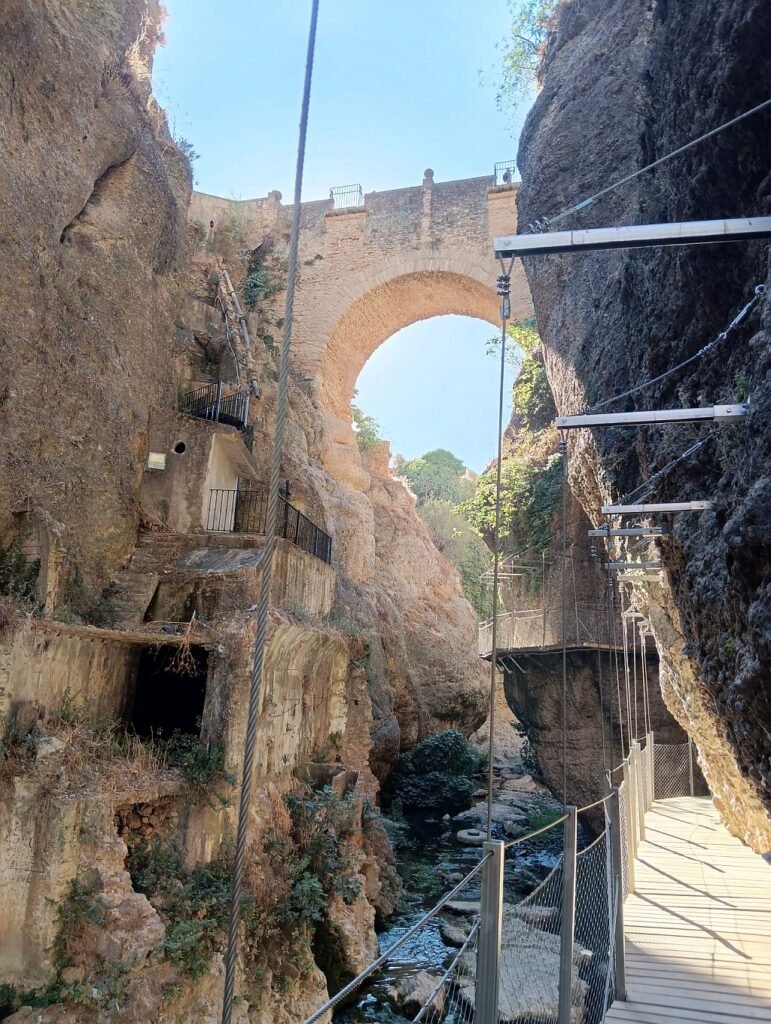Camino del desfiladero in Ronda