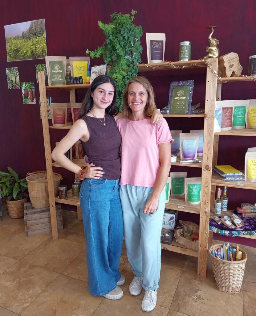 Agostina and Eli - Sumay cacao in Ronda